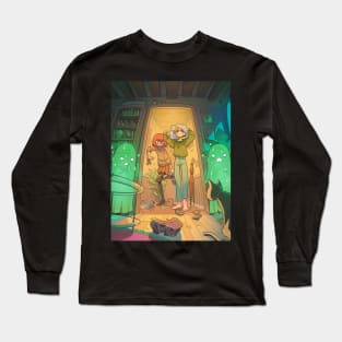 Scared ghosts Long Sleeve T-Shirt